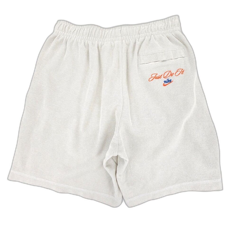 NIKE Sportswear Club French Terry Athletic Shorts Knit Taupe Large Athleisure - Picture 6 of 10